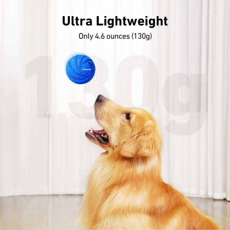 Cheerble Wicked Ball Air, Smart Interactive Dog Toy Ball, Durable Dog Toy, Chew Proof Toy, Automatic Moving and Bouncing, 3 Switchable Modes, Pet Products, Outdoorfun